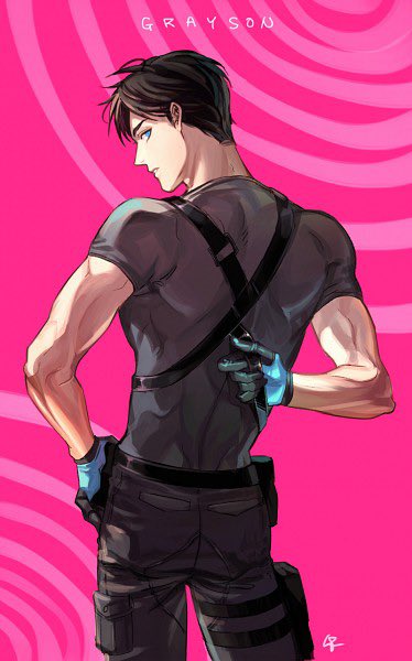 GraySonofHaven's tweet photo. // Will do my best to get a proper pin finished in the coming week. 

Feels like I will need to if I intend for Dick’s default to be Secret Agent instead of just mixed takes on the character.

Also, don’t block me cause I follow someone please. Warn me so I know. https://t.co/jeHhOM579P