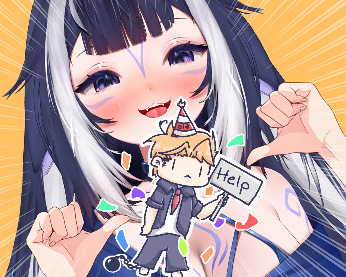 🎉Today is a special day!🎉

It's this noodles birthday <a href="/BoeskaManager/">Boeska</a>🎂

Without this little guy working his butt off, nothing would ever get done! 

I'm so freaking grateful for this hard working, passionate little Gigachad of a manager! 

Happy B-day! Ty for everything! 🎉