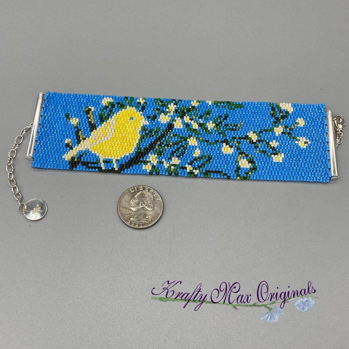 kayceemariexo's tweet photo. Yellow Bird Beadwoven Bracelet
All designs are #ORIGINALS! #beadwoven #art #offloom #peyote #original #handmade #buyhandmade #handmadelove #kraftymax #cuff #NOknots #NOfabric #NOglue!!!
https://t.co/0GcmtksHfH https://t.co/FQxsW6g2vB