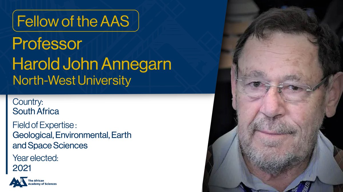 Prof Harold Annegarn is a distinguished atmospheric #scientist from #SouthAfrica and an #AASFellow. His interests are in improving air quality by developing low-emission biomass and coal stoves. Learn more 👉 shorturl.at/deEHR #ResearchExcellence @theNWU @ASSAf_Official