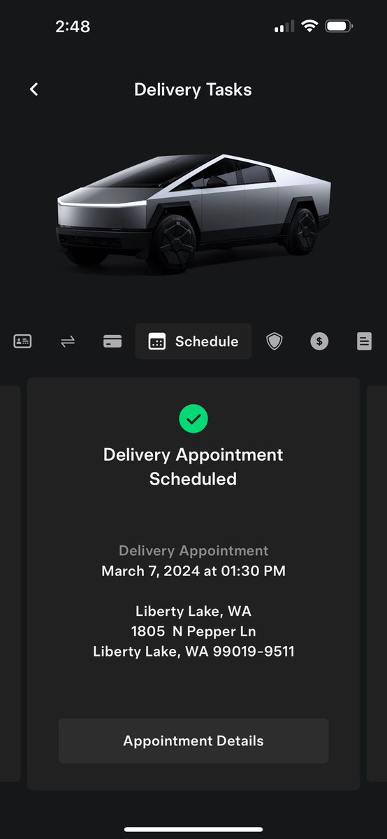 Tsla_Stock's tweet photo. #montana #cybertruck incoming tomorrow!!! Very stoked. First in Montana? Ready to get some looks… and middle fingers ⚡️ https://t.co/9ZtbSJsje5