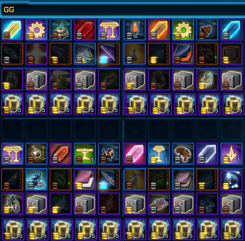 SentSterling's tweet photo. The GREAT GIVEAWAY!

It's TIME y'all!

Check it! 👇

-Volatile Tuning!
-Redeemed Revan's Saber!
-Ancient Sith  Warblade!
-MASTER'S DATACRON!
-100 Cartel Crates!
-180-Day #SWTOR Sub Code!

&amp; a hell of a lot more than that!

GET IN HERE! :
https://t.co/FcwNYWw2fc

GL &amp; GG! https://t.co/Qaxp1q8Mgl