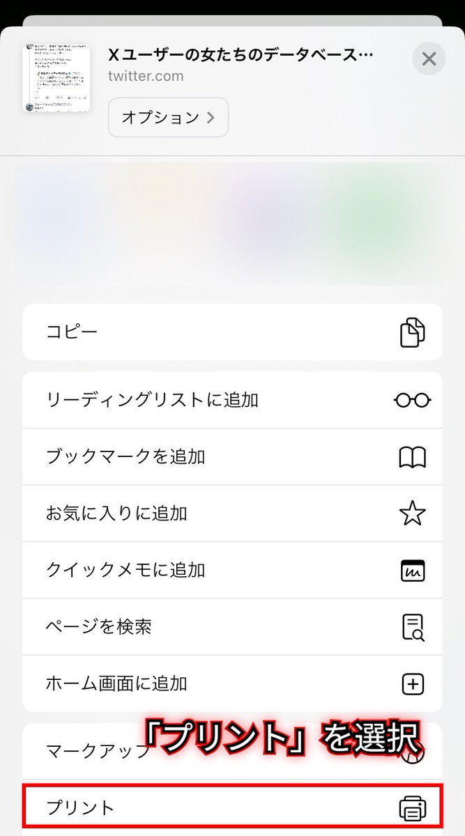 females_db_park's tweet photo. さぁ突然話は変わりますが
本日は「スマホでできる！誹謗中傷を受けたときの証拠保全講座」を開催します
例えば上記だと

1. ブラウザ版Twitter(X)で該当ツイートを開く
2. 共有メニューから「プリント」を選択
3. PDFとして保存

DMの場合は該当ページから同様です
論より証拠、必ず証拠とりましょう https://t.co/a2lRaElWNV