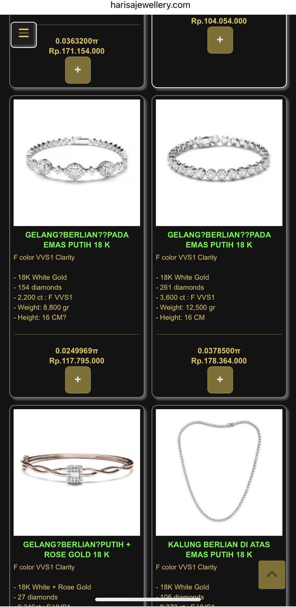 HX_ZBH679's tweet photo. 💯 Harisa jewellery Ama GDH sama Gak sih?
#Harisa Jewellery  Support #GCV.
=314159$
Perhiasan / Accesoris Wanita.
Untuk Istri,Pacar,Ibu, Ibu Mertua dan Adik Perempuan Anda.
@nkokkalis
@PiCoreTeam https://t.co/jcm4M5VdUE