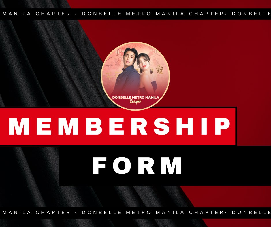 donbellemetroM's tweet photo. Donbelle Metro Manila Chapter Membership is now officially open! We are open for new members as we go with our #DonBelle together!
Register here: https://t.co/dx1XmsXK91
#DONBELLEmpire #DBMCC https://t.co/elymhauOyw