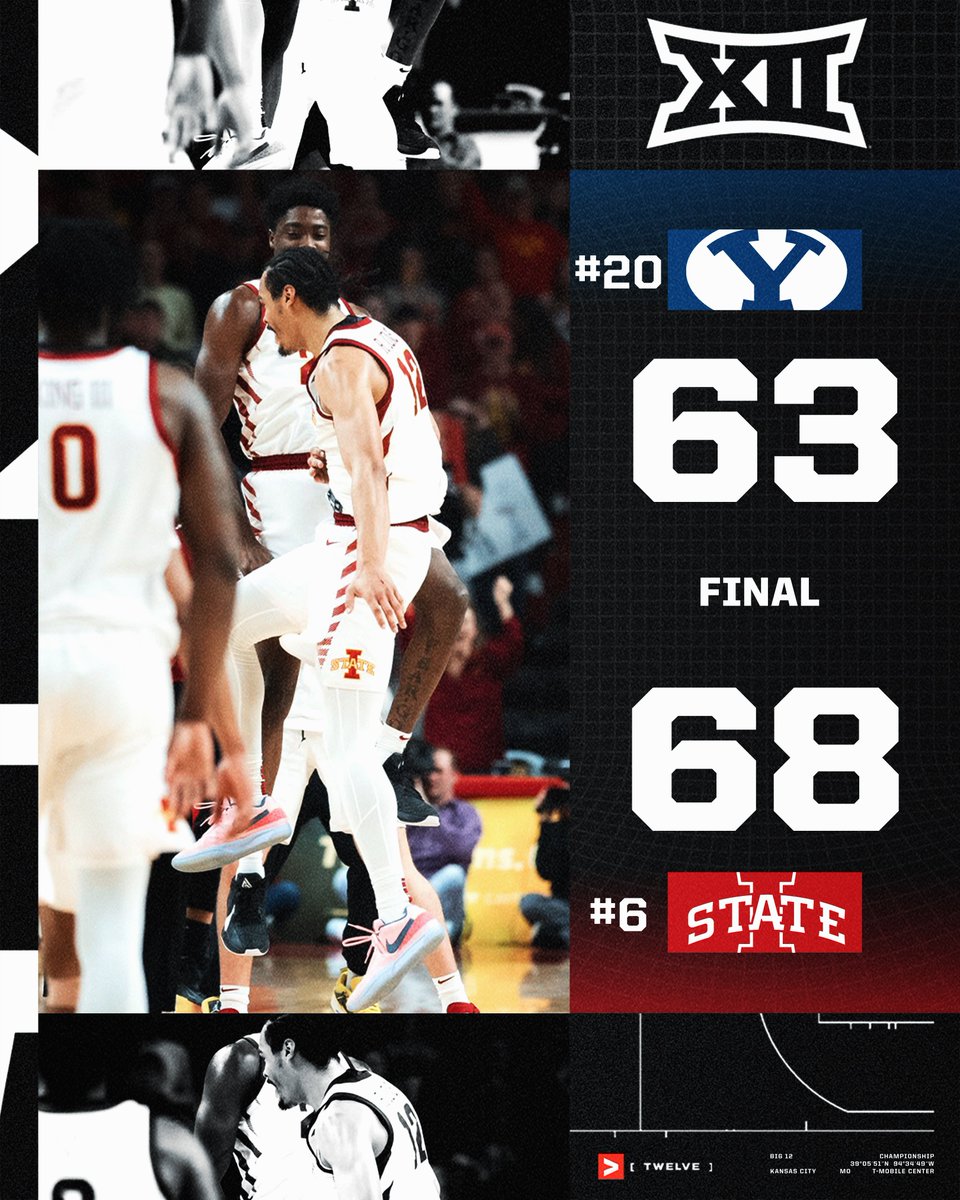 Big12Conference's tweet photo. That Hilton Magic in full effect 🌪️ 

The Cyclones finish a perfect 18-0 at home during the 2023-24 regular season. https://t.co/HfhyjM4Hx2