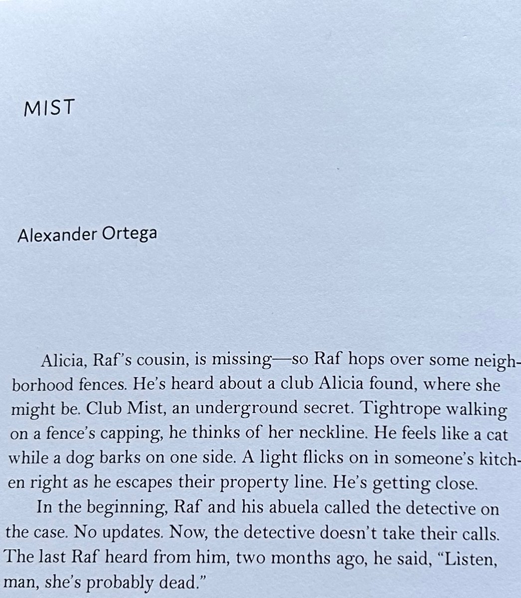 _aortega_'s tweet photo. I’m honored and excited to share that my short story “Mist” is in Vol. 30 of @qaejournal! Order your copy today at the link in my bio—just $11. You can read the first grafs here. https://t.co/wAxdikagSd