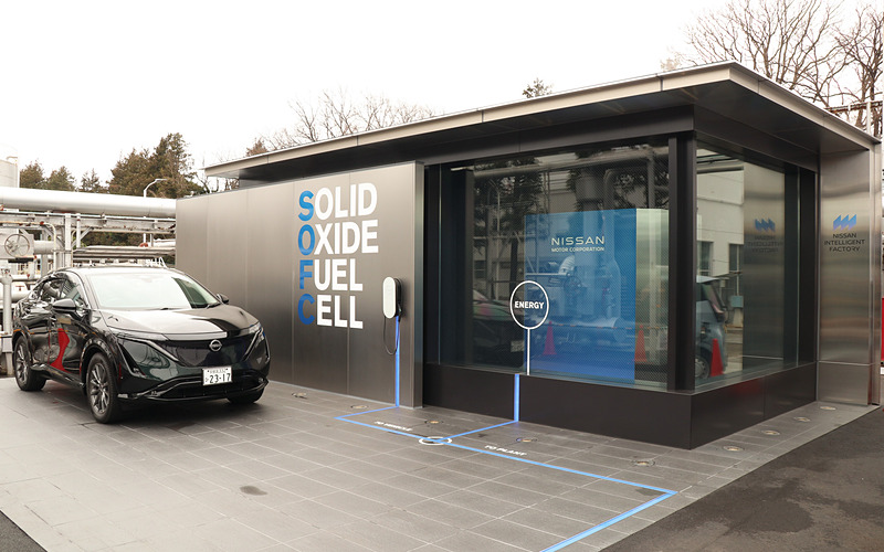 car_watch's tweet image. 日産、栃木工場にバイオエタノールのSOFC発電システム試験導入 カーボンニュートラルに向け代替燃料とSOFC… car.watch.impress.co.jp/docs/news/1574… #nissan #カーボンニュートラル #燃料電池 #バイオエタノール
