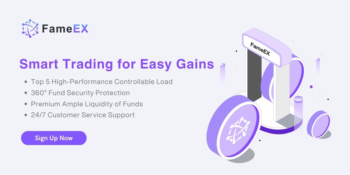 FameEXGlobal's tweet photo. 🔥Here are the TOP 5 reasons why #FameEX is your go-to platform:

1️⃣ Secure Risk Control for your funds
2️⃣ Advanced Professional Trading System
3️⃣ Intuitive, User-Friendly Interface
4️⃣ Rapid Product Updates
5️⃣ 24/7 Customer Support

Trade smarter at https://t.co/Jz5qTQZA2Z https://t.co/4Lhrr6WBXZ