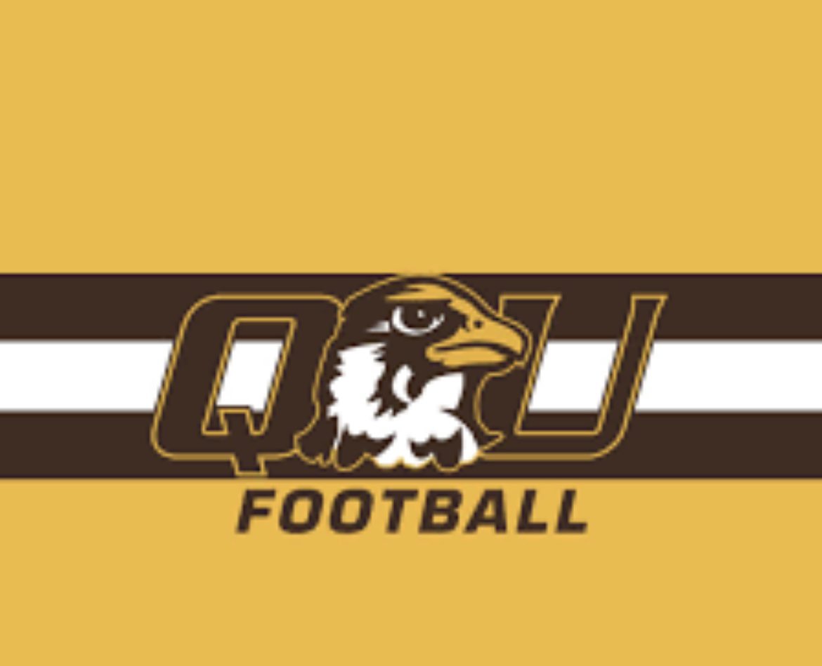 After a great visit yesterday I am blessed to receive my first D2 offer (PWO) from @QUHawksFootball. Thank you @CoachA1998 for the opportunity. @CNendick25 @Chris_Sailer @IndyWeOutHere @IndianaPreps @PrepRedzoneIN