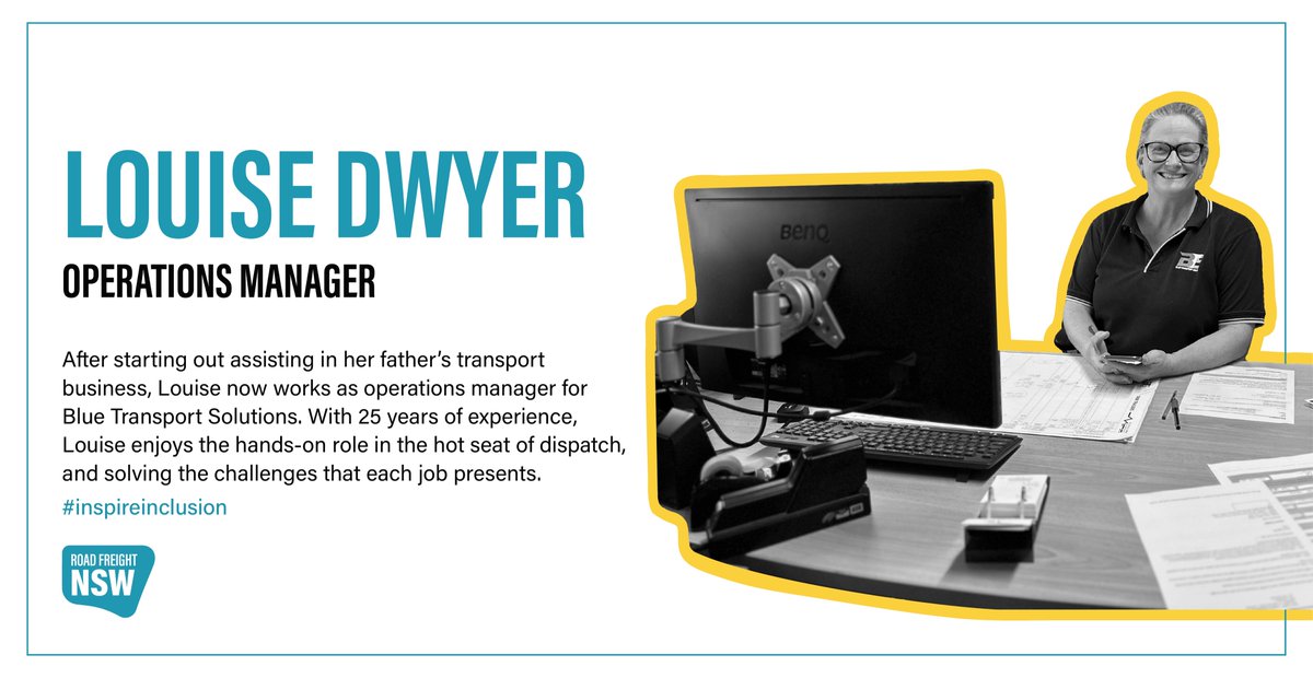 Truckies could not do their job without amazing logistic problem solvers like Louise Dwyer from Blue Transport Solutions. On this #IWD24, we want to acknowledge and thank Louise for her dedication over 25 years. #InspireInclusion #womenintrucking #womeninlogistics