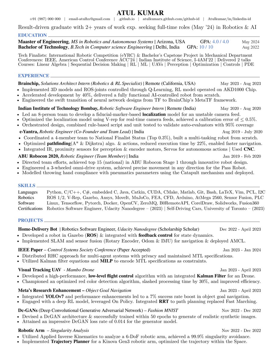 This Resume has an ATS score of more than 90 🤯

I have personally used this single-column resume in my job hunting and got amazing results

I am sharing the exact editable template for this 🤩

To get it:
1. Follow me (So that I can DM)
2. Like &amp; Repost
3. Reply "Send"

#resume