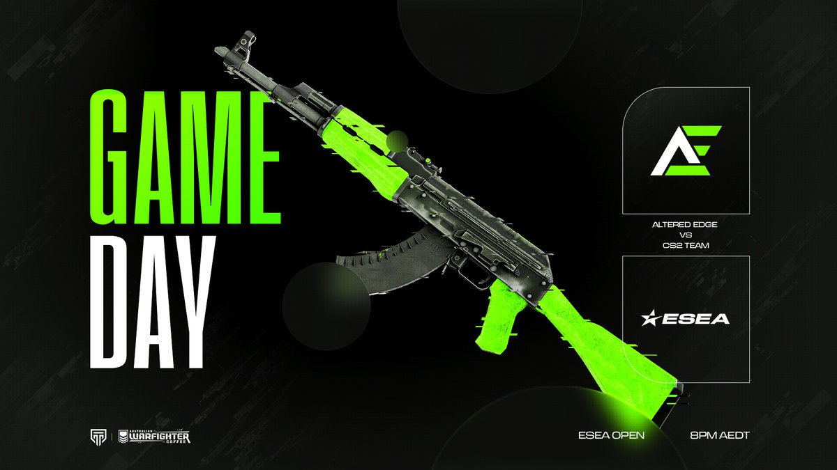 XFILGAMING's tweet image. [AE CS2]

Quarter Finals time for our boys in the ESEA Open League

🆚#CS2TEAM
🎮BO3
⏲8PM AEDT

Good luck to our boys tonight!!
#AscendingLimits | #CS2