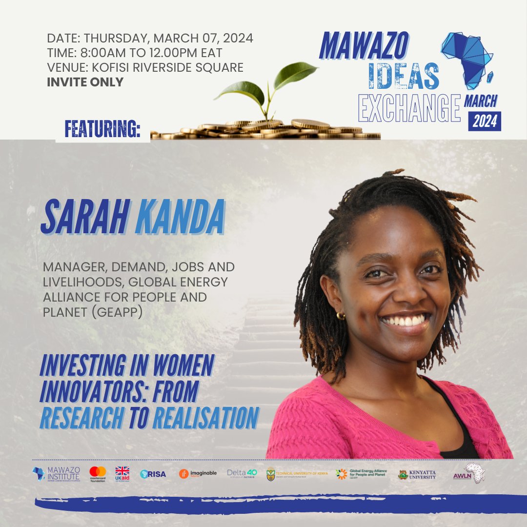 Join the livestream from 9 AM today bit.ly/3Tp8wKL as we wrap up our 3-day #IdeasExchange as we bring different players from the Research and Innovation ecosystem for a panel discussion and a workshop on all issues discussed in the previous workshops. #IWD2024