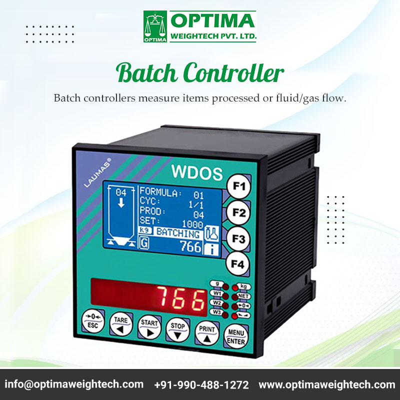 optima_weigh's tweet image. #BatchControllers are devices designed to measure the volume of items processed or the amount of fluid, liquid, or gas flowing through a pipeline. Get reliable quality batch controllers from Optima Weightech today!
optimaweightech.com/batch-controll…