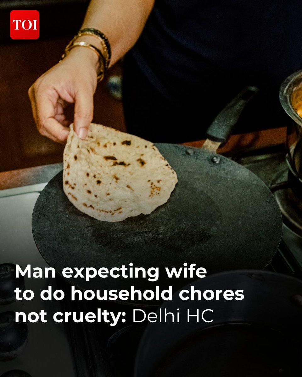 timesofindia's tweet image. When two parties enter into a wedlock, their intent is to share the responsibilities of future life, the bench said.

Read here toi.in/66KwxZ21