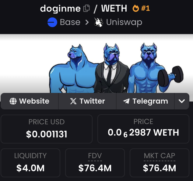 update: this story had a VERY happy ending

from -90% down from ATH, to <a href="/blknoiz06/">Ansem</a> shilling our bags, we fucking did it 

#doginme officially 100x from the first few tweets 🫡

next stop is $1B, buckle up