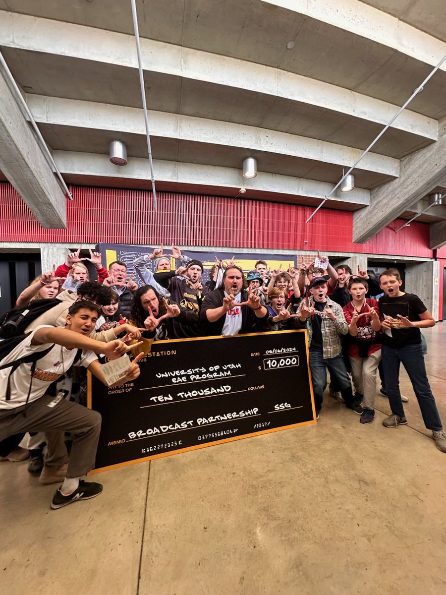 Pretty sweet day.  Huge thanks to <a href="/Spacestation/">Spacestation Gaming</a>, <a href="/AirlockGG/">Airlock</a> &amp; <a href="/Shonduras/">Shonduras</a> for supporting students and the <a href="/UUtah_Esports/">Utah Esports</a> Production team.   We have such an amazing and supportive community here and I hope we can keep doing cool things together.  #GamerU #GoUtes