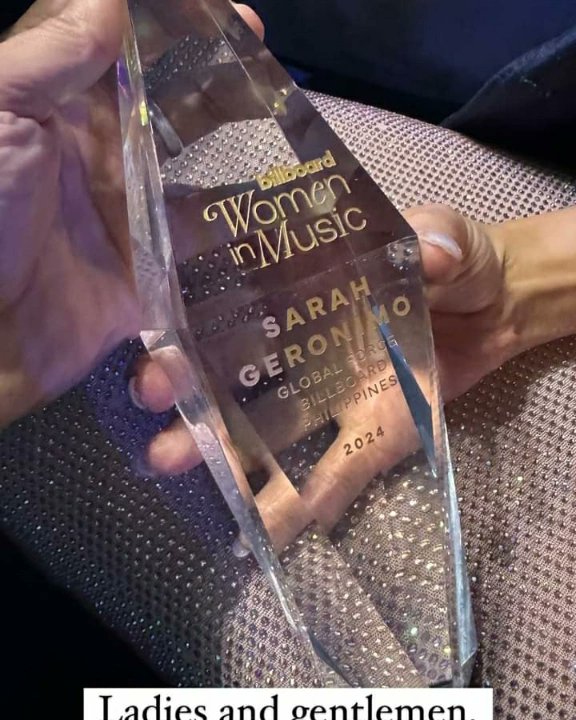 _DiploMatts_'s tweet photo. Congratulations Ms @JustSarahG 🥳🥳🥳🎉🥰

#BBWomenInMusic #GlobalForceSarahG #SarahG #BillboardAwards #sarahguidicelli #sarahgeronimo #MatteoGuidicelli 

©️📸 Matteog ig and gproductionsph https://t.co/eqblzTGAXN