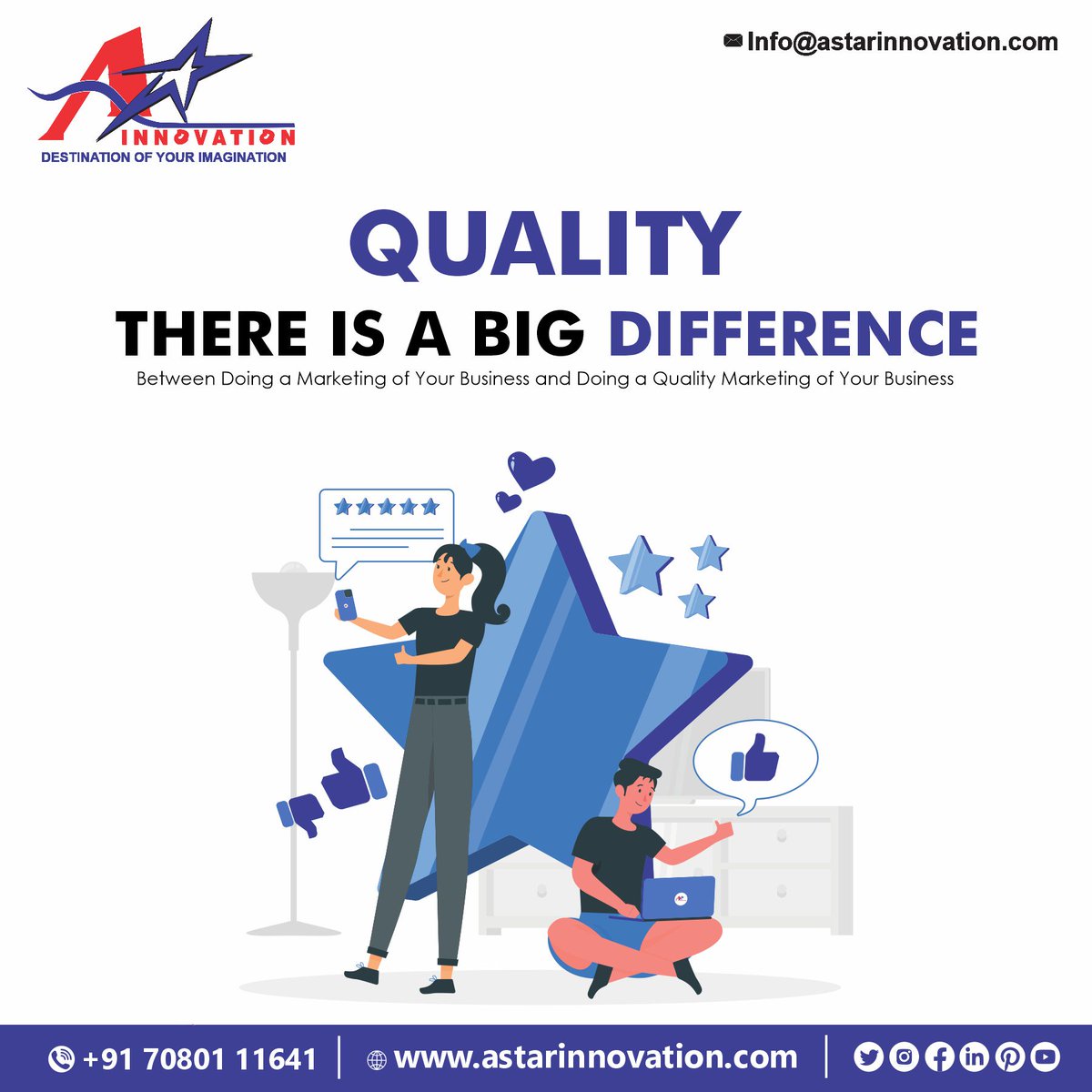 innovation_star's tweet image. Crafting Connections, Creating Moments: A Star Innovation&apos;s OOH!
.
.
.
Visit Astarinnovation for more information!
Visit astarinnovation.com
Call Now : +91 70801 11641
.
.
.
#astarinnovation #digitalmarketingexperts #eventmanagementsolutions #oohadvertising