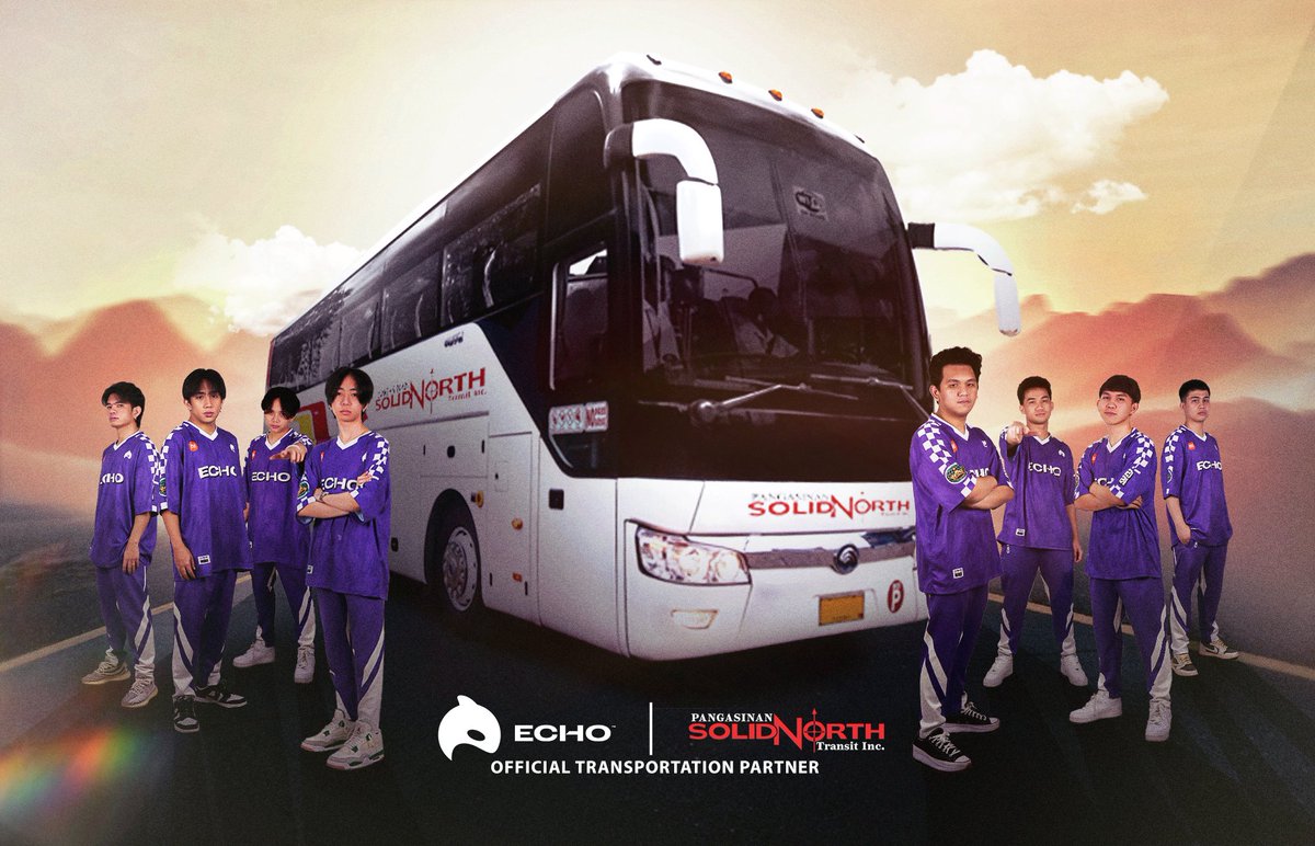 teamliquidph's tweet photo. We're super excited to announce Pangasinan Solid North Transit, Inc. as our official transportation partner!

We'll be driving through victories together this upcoming MPL S13 with comfort and performance on the lanes, in and out of the game. 📷📷

#EchoLoud #EchoProud #ECHO #GoSolidWithECHO