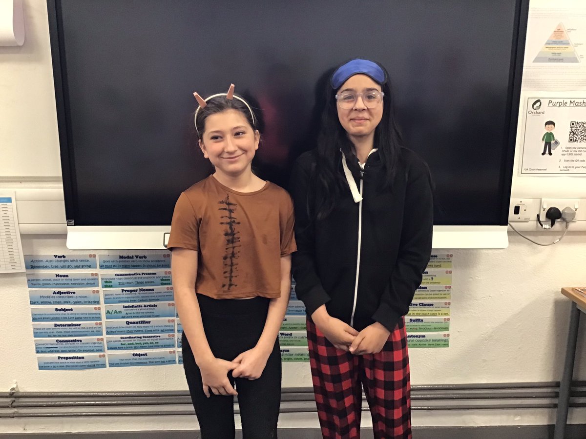 Happy #WorldBookDay2024 There are some amazing costumes within 6 Oak! Excellent efforts all around! Olive (an evacuee from our class novel @emcarrollauthor), soldiers, footballers, Alice in Wonderland, Matilda… 
<a href="/OrchardPrimaryA/">Orchard Primary</a> <a href="/TeamPastoral/">Orchard Pastoral Team</a> <a href="/WorldBookDayUK/">World Book Day UK 📚</a> <a href="/roald_dahl/">Roald Dahl</a>