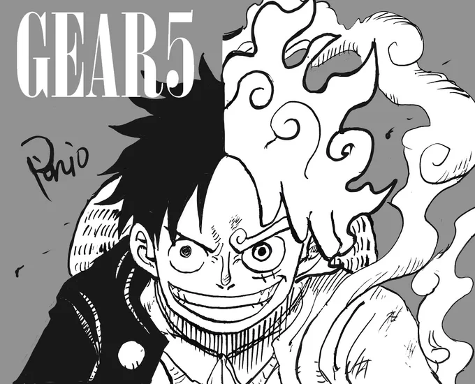 GEAR5 LUFFY
#ワンピース #ONEPIECE 
