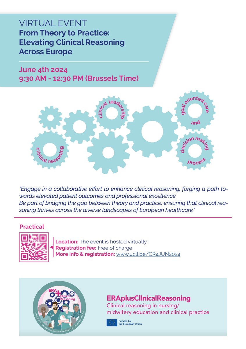 Erasmus+ CRNM (@erapluscrnm) on Twitter photo Thanks for having us <a href="/ZF_ljubljana/">Zdravstvena fakulteta UL</a>! During this TPM on Clinical Reasoning for Nurses and Midwives we further shaped this inspiring free webinar: ucll.be/CR4JUN2024 . Replay is possible, registration is required. See you there! <a href="/EPOSvzw/">EPOS vzw</a> <a href="/EUErasmusPlus/">Erasmus+</a> Thanks for having us <a href="/ZF_ljubljana/">Zdravstvena fakulteta UL</a>! During this TPM on Clinical Reasoning for Nurses and Midwives we further shaped this inspiring free webinar: ucll.be/CR4JUN2024 . Replay is possible, registration is required. See you there! <a href="/EPOSvzw/">EPOS vzw</a> <a href="/EUErasmusPlus/">Erasmus+</a>