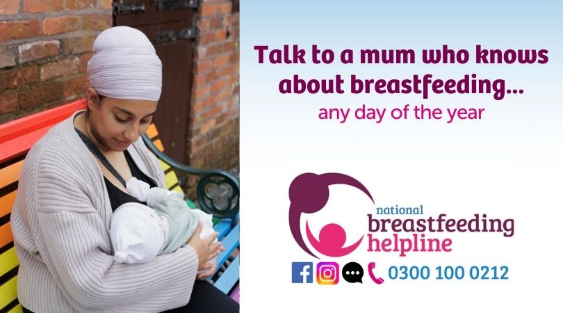 Remember <a href="/NBHelpline/">NationalBFHelplineUK</a> are here for you 9:30am-9:30pm (even at the weekend!) 💜

#NBHHelpline #SupportingMums