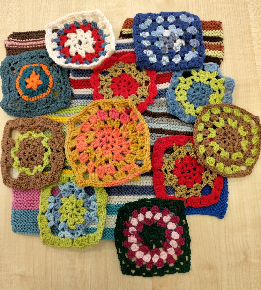 Lynne Bilton, grateful for your members at Duns, Scottish Borders Crochet Club. ❤️