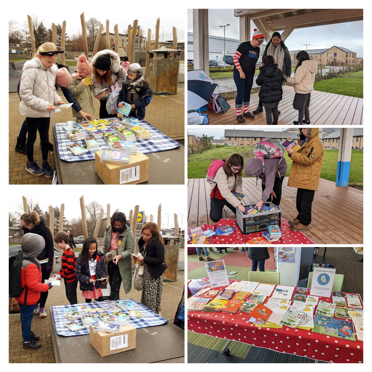 Happy @WorldBookDayUK everyone! 📚🥳 Katie will be in the park near Lidl this afternoon 3pm-4pm gifting books to 4-12 year olds. Please pop by, everyone welcome. 📖😻🎉 #WorldBookDay2024 #BookGifting #StoriesForSharing #Craigmillar #Niddrie #Magdalene #Bingham