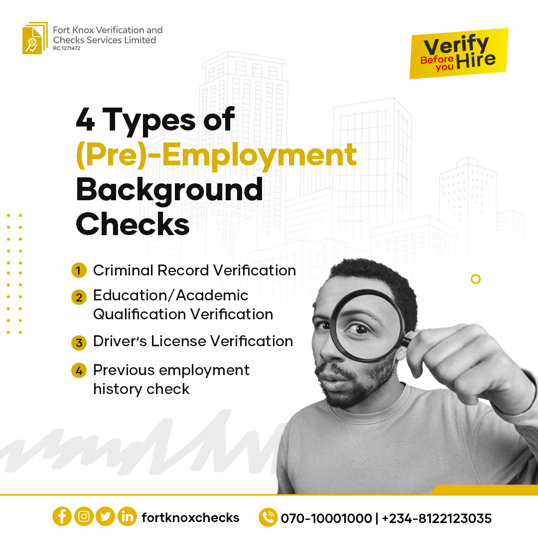 FortKnox_Checks's tweet photo. Contact us immediately for real background checks and safe hiring solutions! 👍.

For Inquiries Call: 07010001000 or 08122123035.

Email: info@fortknochecks.com

#fortknoxchecks #backgroundchecks #Nigeria #information #fraud #employment #database #Naira EFCC 500 USDT https://t.co/0i88HbMg4h