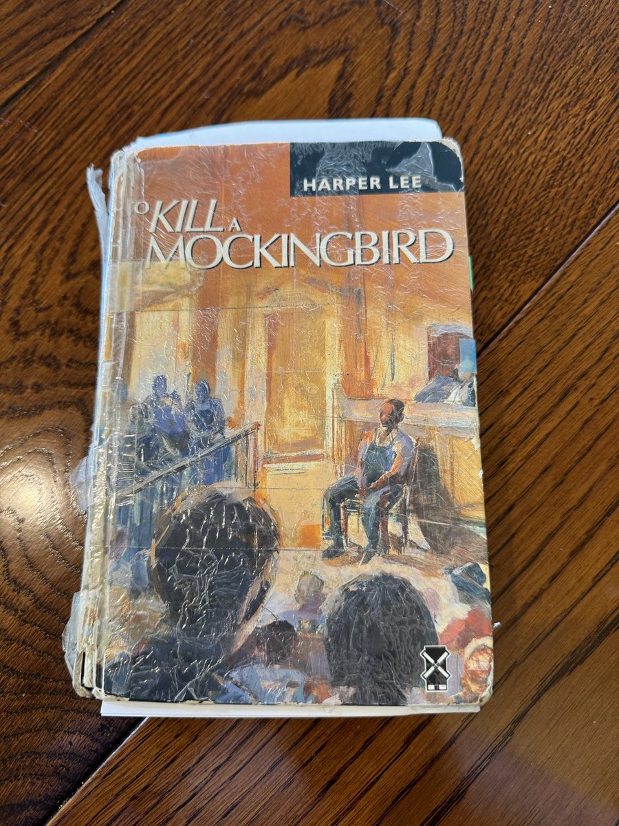 ⁦As an English teacher, I’m often asked what my favourite is…I hate this question, it’s so hard to pick just one! However, judging by the state of this copy of #TKAM, this has to be pretty well loved! #powerofreading #lovebooks ⁦@WorldBookDayUK⁩ ⁦@StGabrielsNews⁩