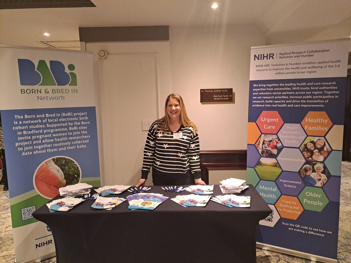NIHR_ARC_YH's tweet photo. Today @NIHR_ARC_YH are at the Research for All 3 conference highlighting how we work with our communities #R4A3 @NIHRCRN_yorks @docjohnwright @CityOfResearch @NIHRARCs @Improve_Academy @BiBresearch https://t.co/vvGuUH5tMr