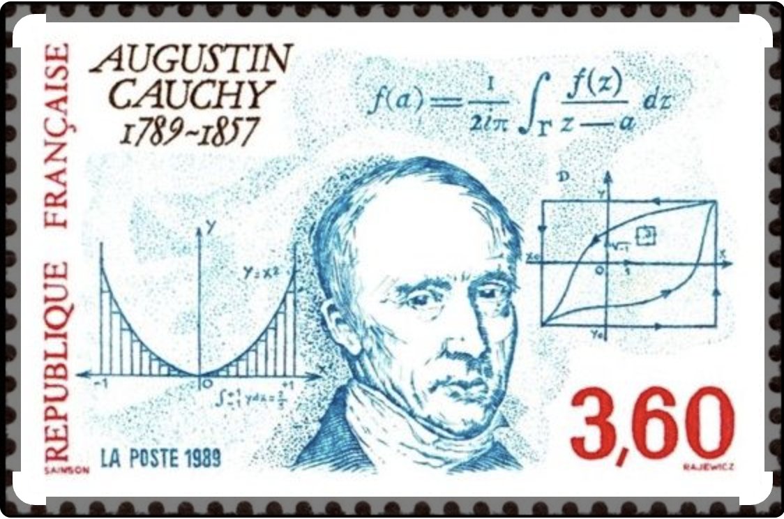 mat4fisUV's tweet image. Nuestro amigo Agustín nos ha regalado un resultado tan importante cómo para aparecer en un sello: la fórmula integral de Cauchy #MMII