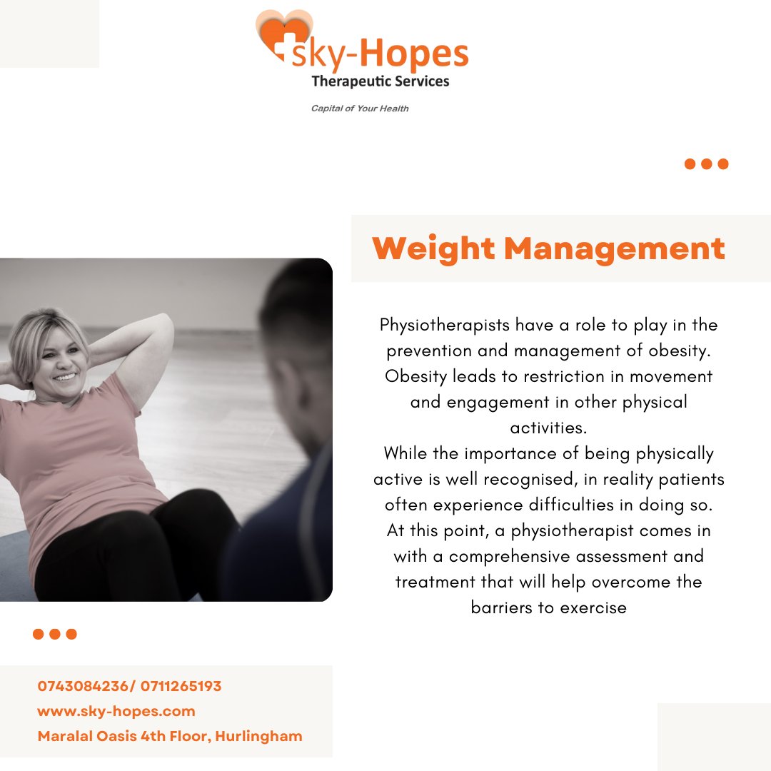 Today on wellness 'The successful way to reach and maintain a healthy weight is by finding what works for you' sky-hopes.com #wellnesscenter #physiotherapy #gym #skyhopestherapeuticservices