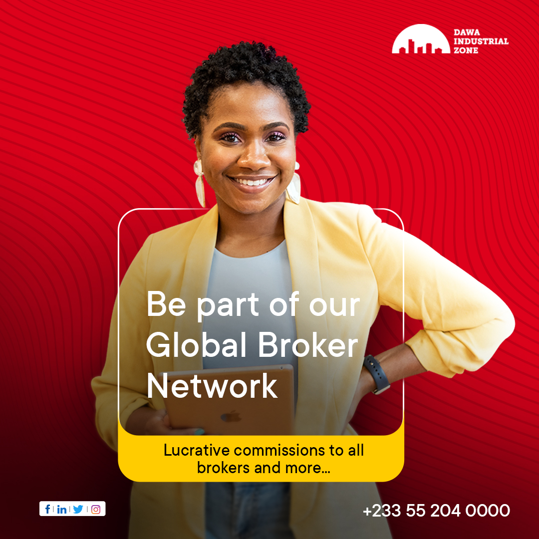 CityDawa's tweet photo. Join our Global Broker Network and gain a lucrative commission.
The Global Broker Network comprises people with a common interest in drawing local and international investors and entrepreneurs to the Dawa Industrial Zone to establish their industries.1/2 https://t.co/xNIcrhPdt7