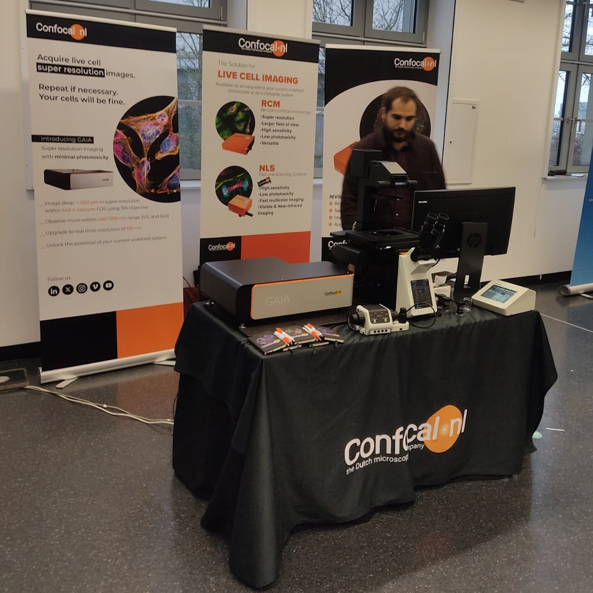 We are ready for ICON-Europe 2024! Visit our booth to experience deep cell super resolution imaging with 𝐆𝐀𝐈𝐀 and discover how you can achieve minimum phototoxicity with our 𝑅𝐸scan technology. #livecellimaging #confocal #minimumphototoxicity #microscopy #confocal #biotech