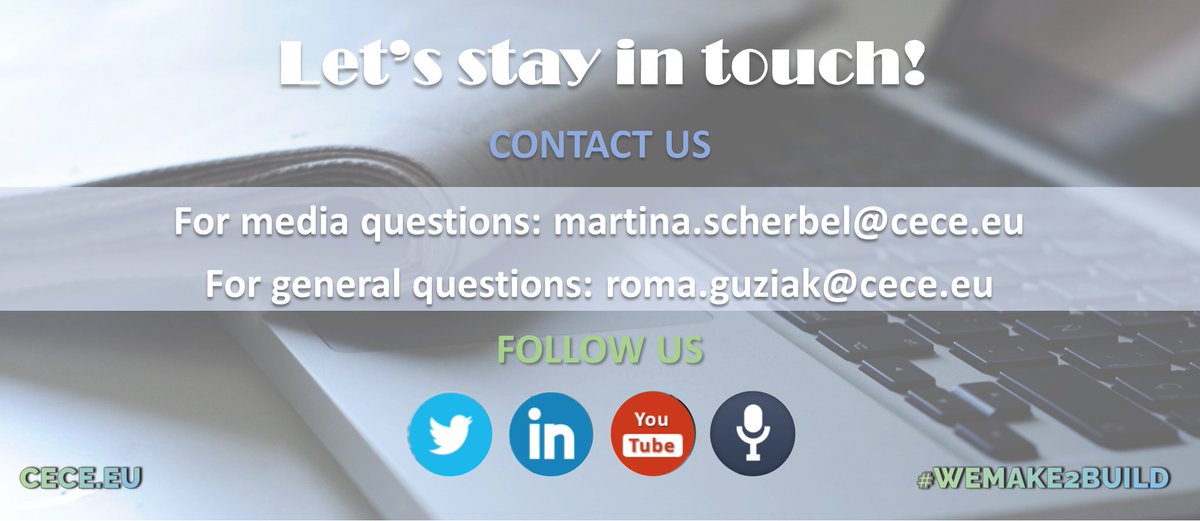 CECE_Europe's tweet image. Thank you for joining the CECE Market Update Event where we presented the 2023 figures and 2024 outlook of the #construction equipment sector 📊

Contact us if you have any questions 👇

#WeMake2Build 🏗️