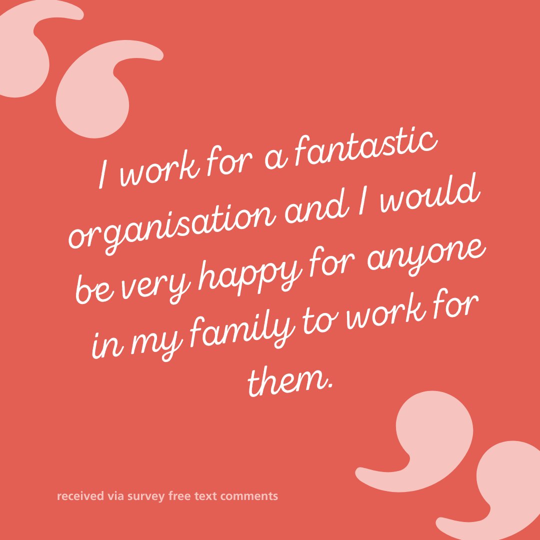 Out of those that completed the #NHSStaffSurvey, we are delighted that 3912 would recommend MPFT as place to work 🌈
 
#TeamMPFT

Find out more about working for us
👉mpft.nhs.uk/joinus