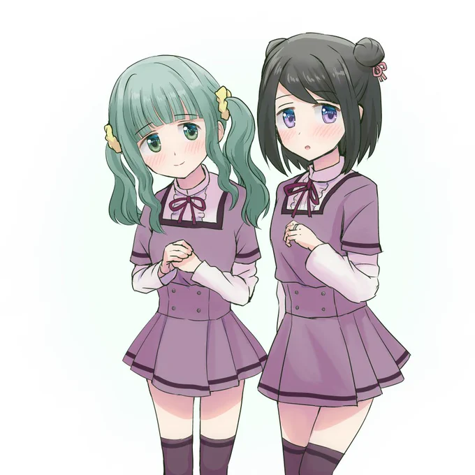ミ・ズナジョガ・クエンのさなちゃんと黒江ちゃん 