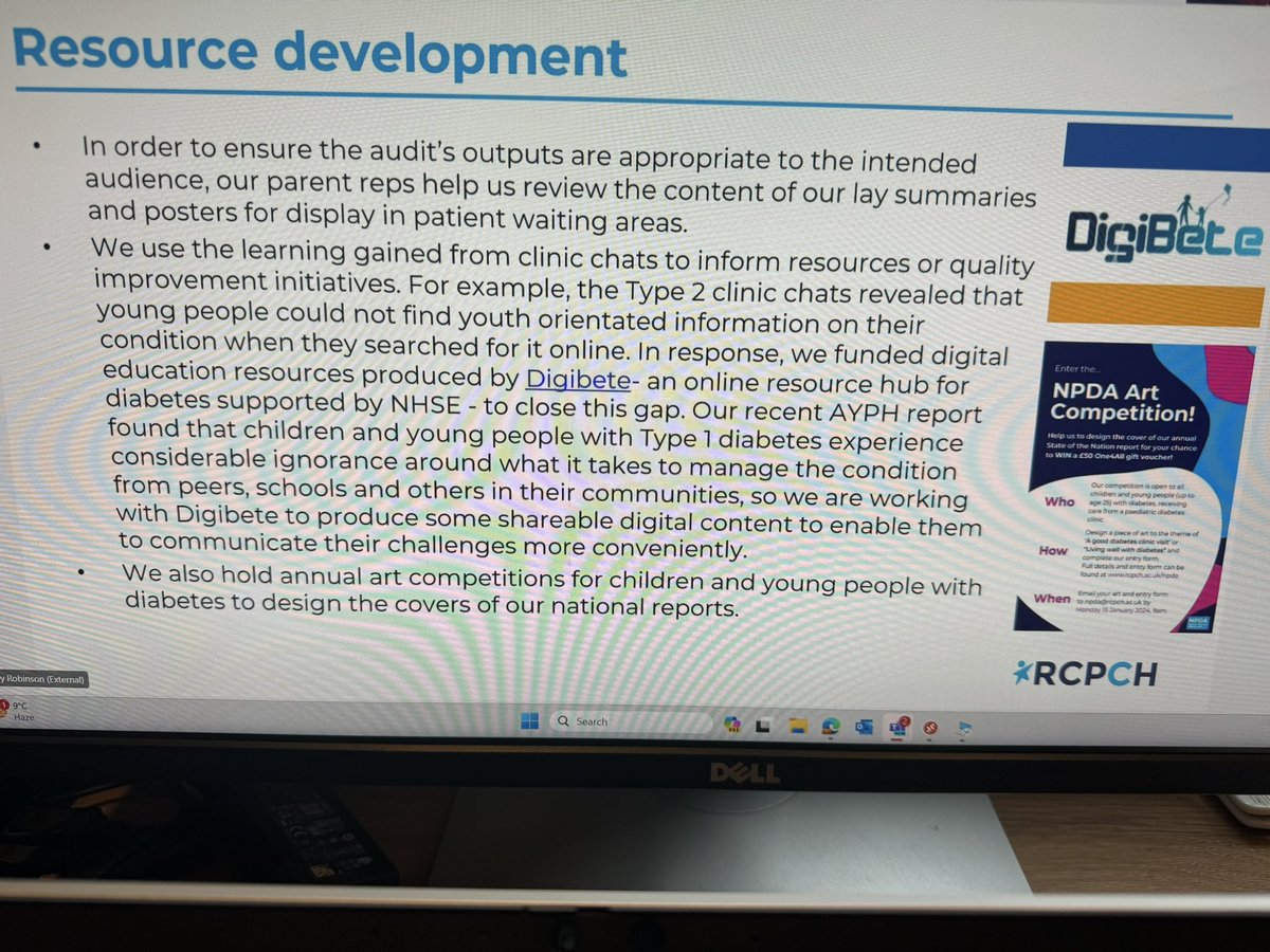 Jill Stoddart (@jillstoddart) on Twitter photo <a href="/HQIP/">Healthcare Quality Improvement Partnership</a> <a href="/NPDA_RCPCH/">National Paediatric Diabetes Audit (NPDA)</a> #HQIPserviceusers
Highly valued work from the national paediatric diabetes audit team. <a href="/HQIP/">Healthcare Quality Improvement Partnership</a> <a href="/NPDA_RCPCH/">National Paediatric Diabetes Audit (NPDA)</a> #HQIPserviceusers
Highly valued work from the national paediatric diabetes audit team.