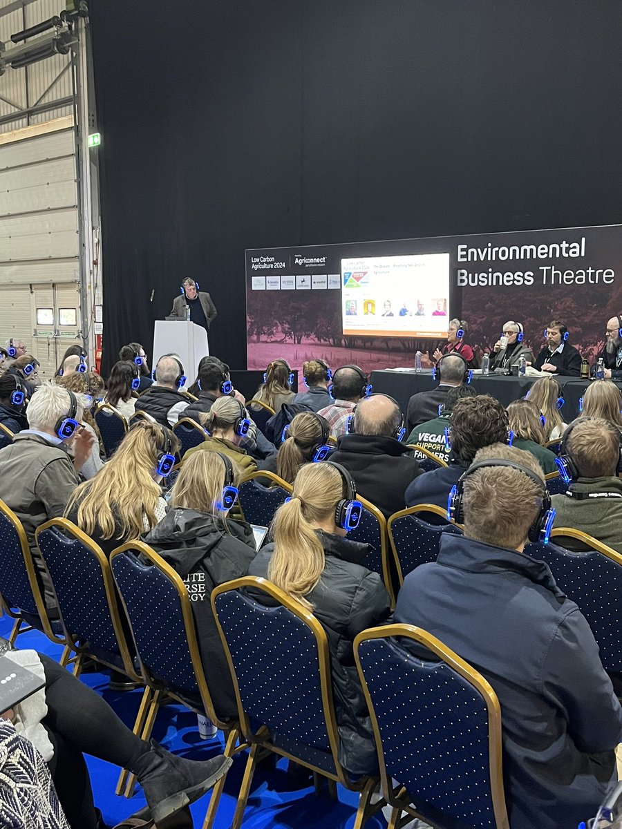 We’re here at the Low Carbon Agriculture event at NAEC Stoneleigh Park. Lots of seminars and exhibitors to engage with.