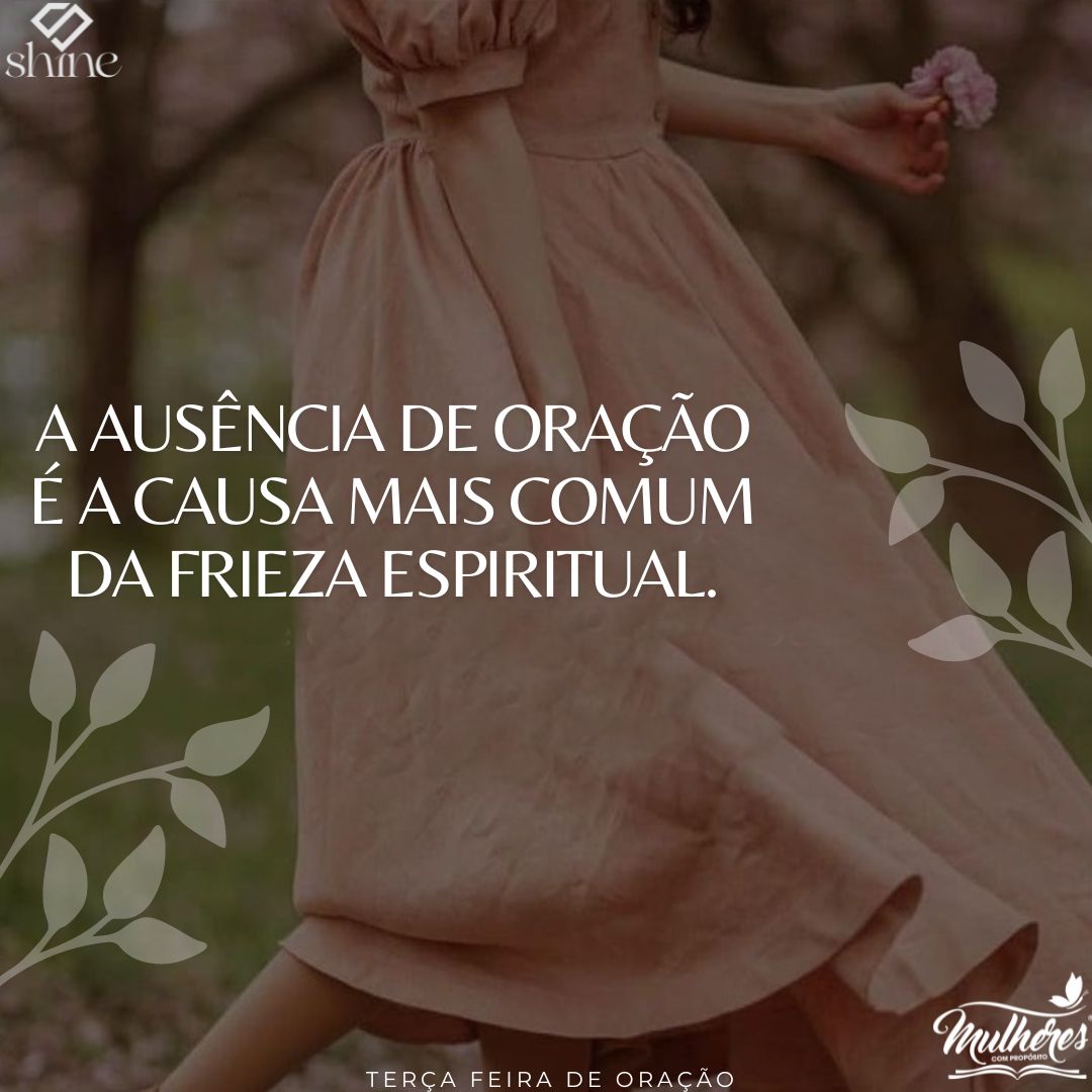 LucimaraMarta's tweet photo. Bom dia!🌷

A frieza espiritual é, sem dúvida, uma das piores coisas na vida do crente, pois perde-se totalmente a vontade de orar, ler a Bíblia, ir à igreja, cantar louvores, glorificar a Jesus Cristo… sem contar que outras coisas vão entrando sorrateiramente e ocupando o lugar https://t.co/a8C6JQbzhx
