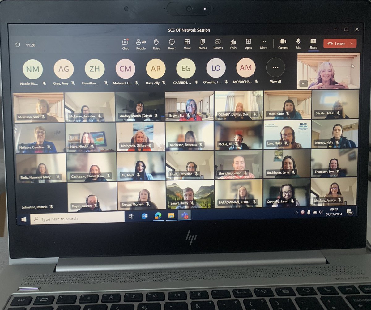 Have been blown away by the amazing presentation’s from our SCS OTs at this mornings networking event. Connecting with each other and sharing our roles and areas of specialism <a href="/nhsggcscs/">NHSGGC Specialist Children's Services</a> <a href="/theRCOT/">Royal College of Occupational Therapists</a>
