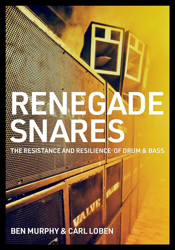 As it’s #WorldBookDay, here’s the cover of #RenegadeSnares, the book on #jungle / drum & bass I co-authored with @benlukemurphy during lockdown. Link in bio. Includes interviews with @djmarky @djrap @fabioandgroove @ANDYC_ram @DJFlight @iamsherelle @docscott31 & lots more #dnb