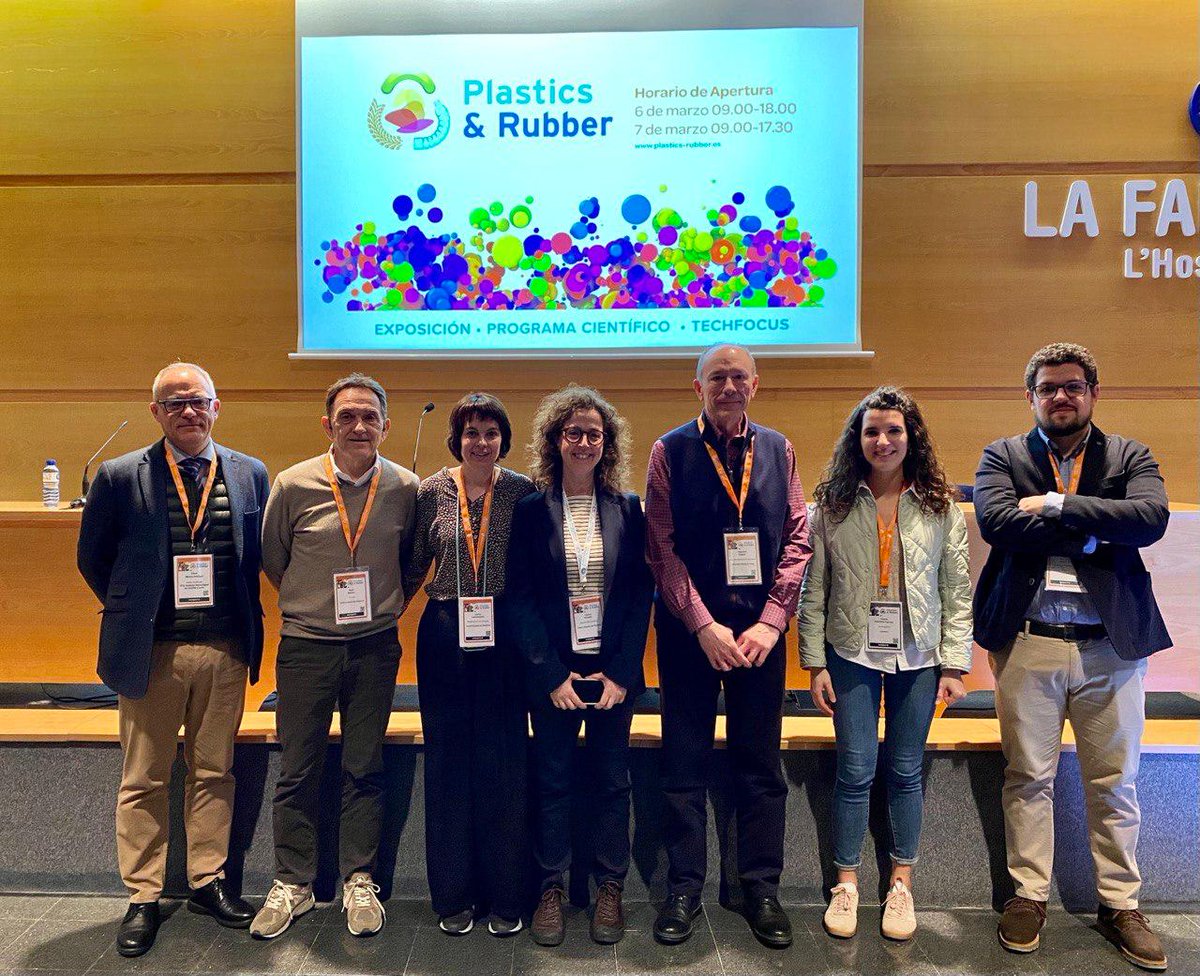 CentroStirling's tweet photo. Asistimos a la Conferencia Rubber &amp; Plastics 2024
Ayer, Mauri Eskubi y Udane Astobitza Eguren presentaron en la conferencia de Plastic &amp; Rubber 2024, su ponencia sobre el Proyecto Criterion.
https://t.co/811jbUwUBO https://t.co/GEdxmWnn7P