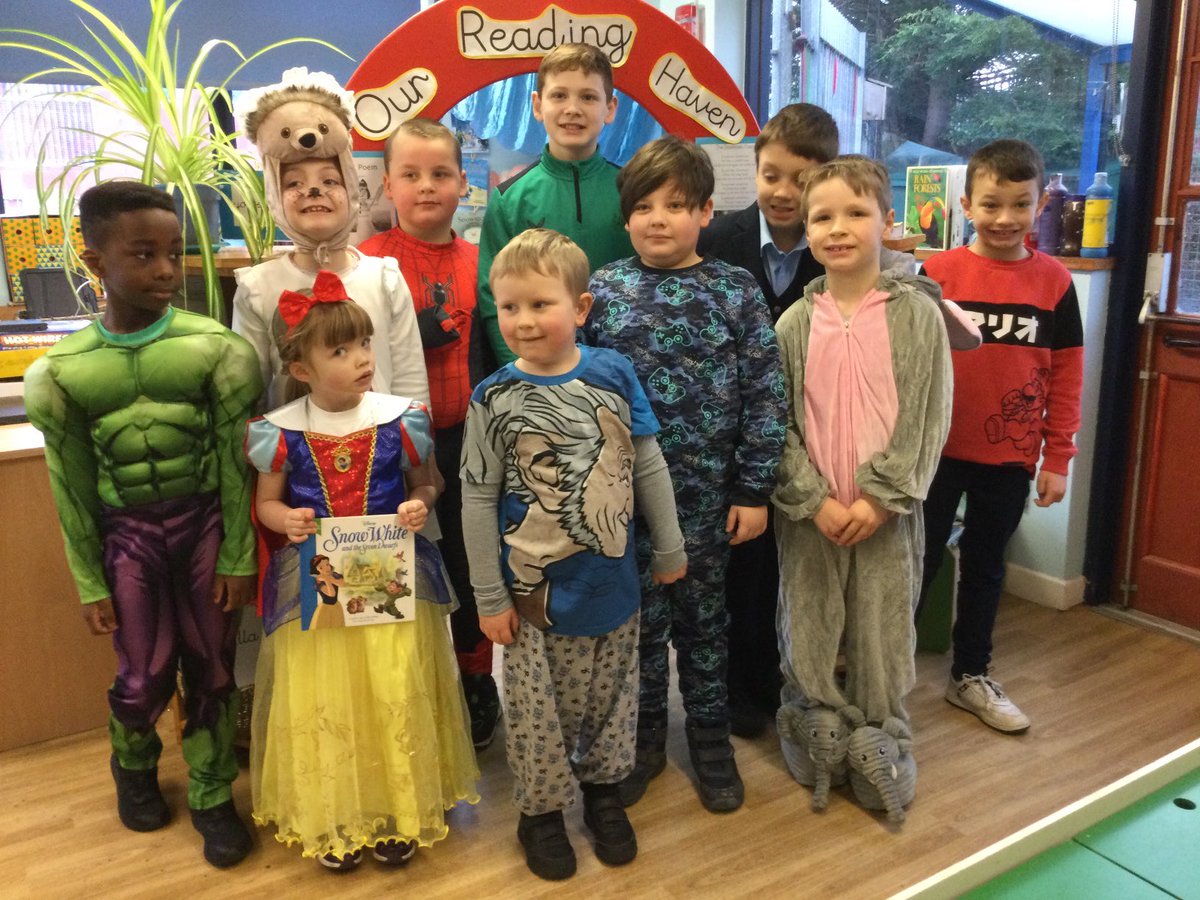 #WestleaEden have come dressed in some fabulous costumes to celebrate <a href="/WorldBookDayUK/">World Book Day UK 📚</a>