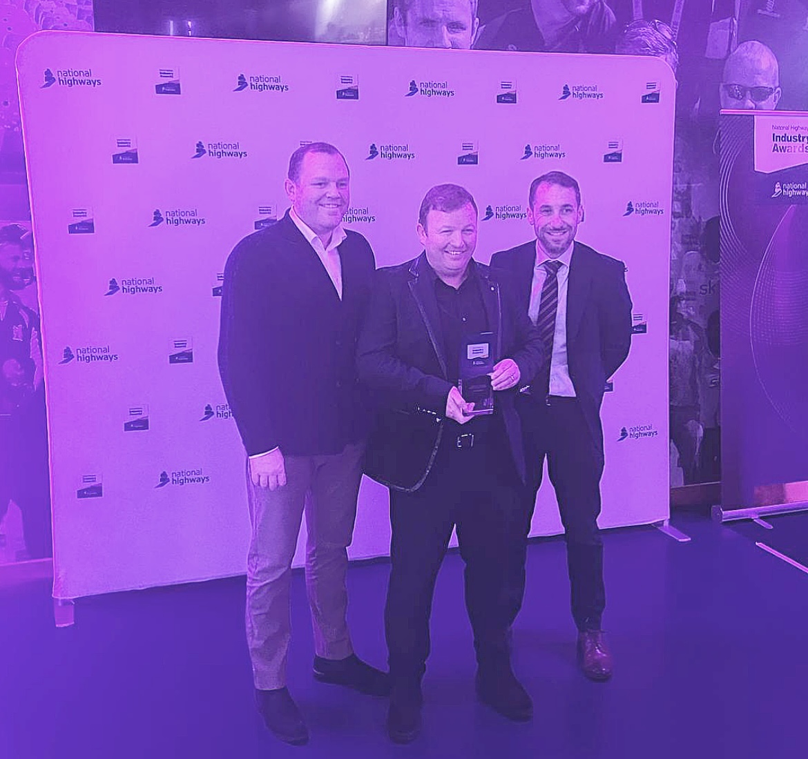 We are winners! We were honoured to receive the Excellence in Sustainability award at last nights National Highways 2024 Industry Awards. #nationalhighwaysindustryawards #NationalHighways #TimeForChange #HAMeansMore @NationalHways