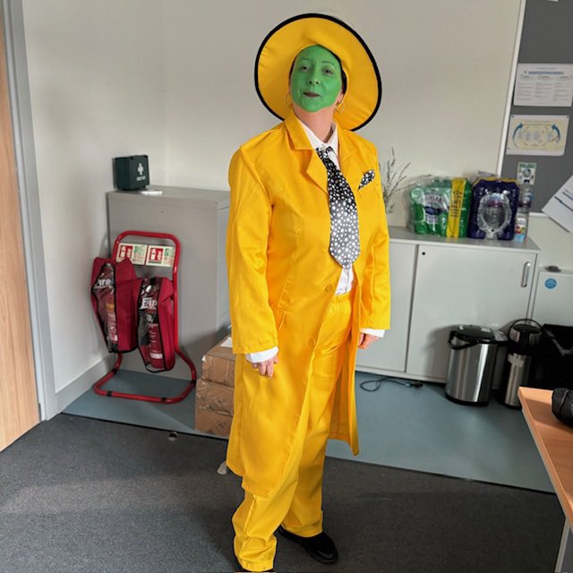 Here <a href="/VenturersAc/">E-ACT Venturers' Academy</a> we have a ‘hulking’ great day in the ‘masking’ …. Sorry making 👍👍